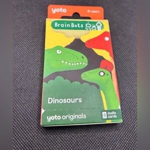 Yoto BrainBots: Dinosaurs Audio Card Collection (8 Card Pack)